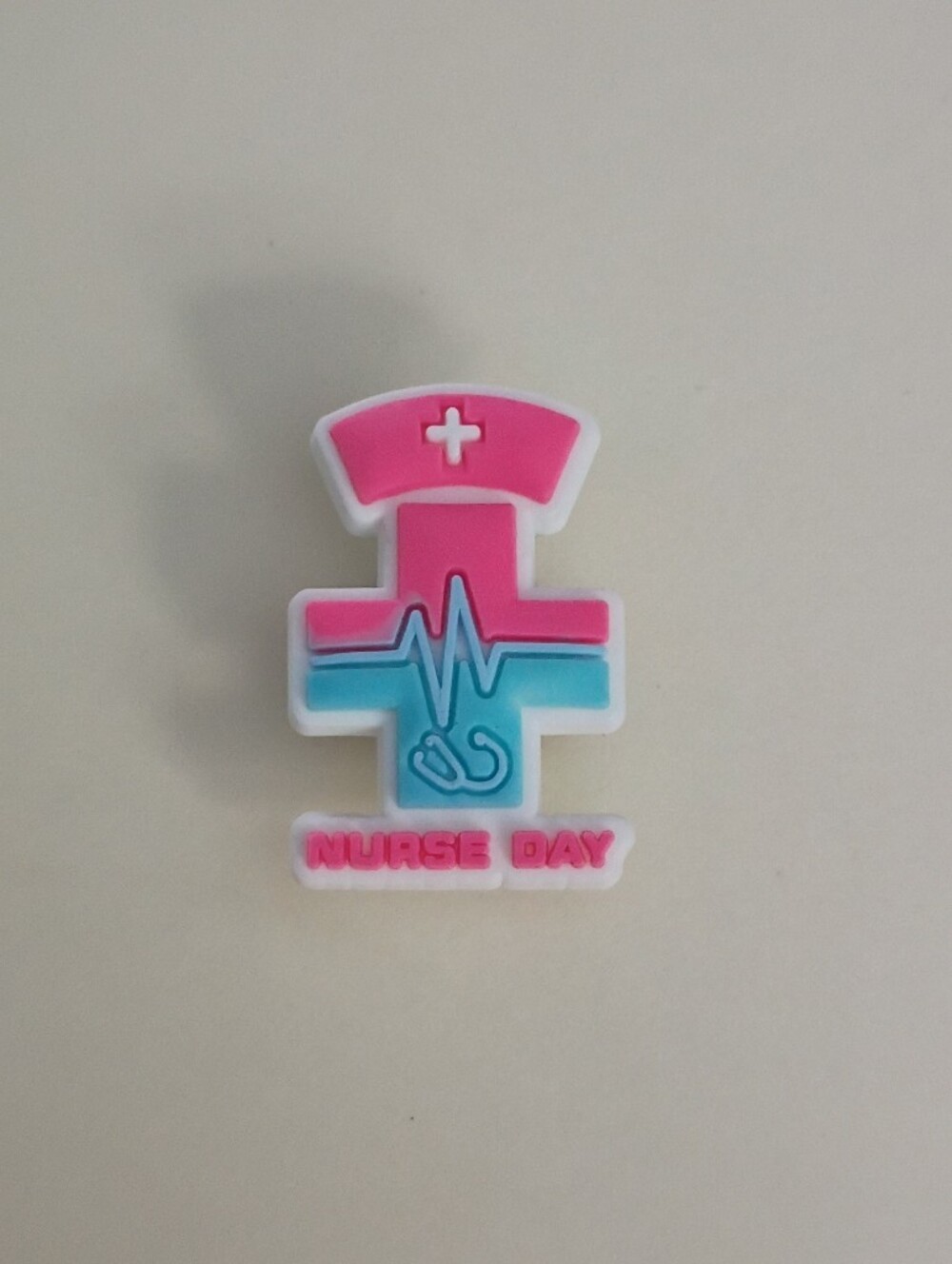 10 for $10 Jibbitz Croc Charms - Medical Nurse Day Heartbeat Line & Stethoscope